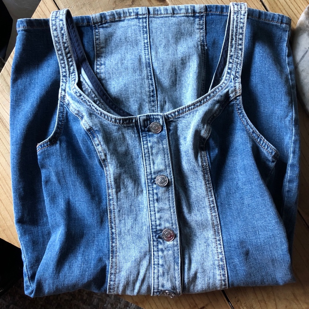 Blue jean dress